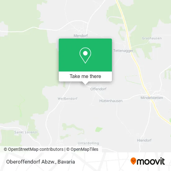 Карта Oberoffendorf Abzw.
