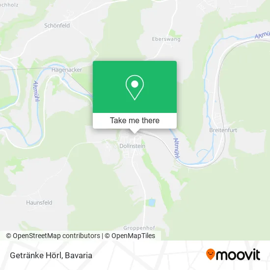 Карта Getränke Hörl