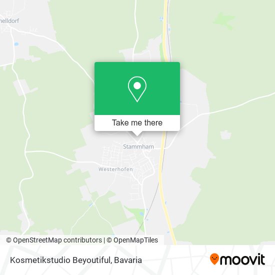 Kosmetikstudio Beyoutiful map
