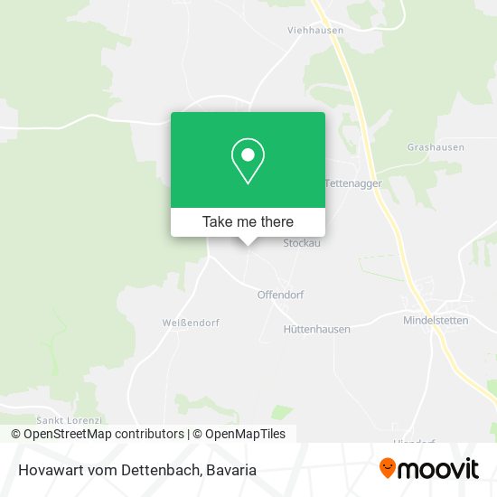 Hovawart vom Dettenbach map