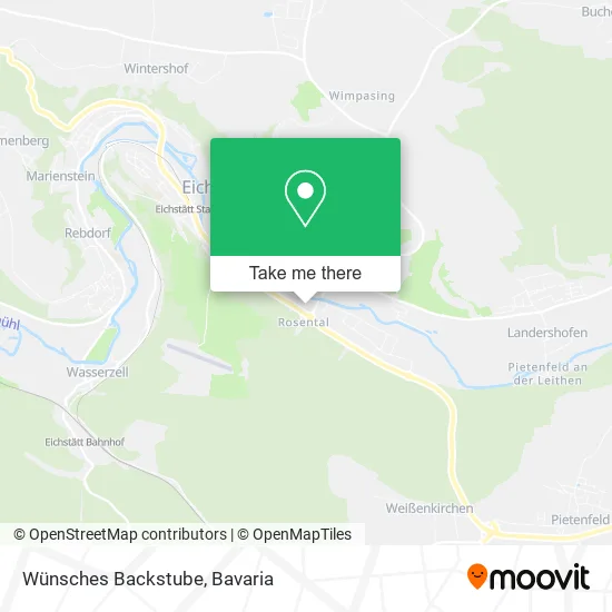 Карта Wünsches Backstube