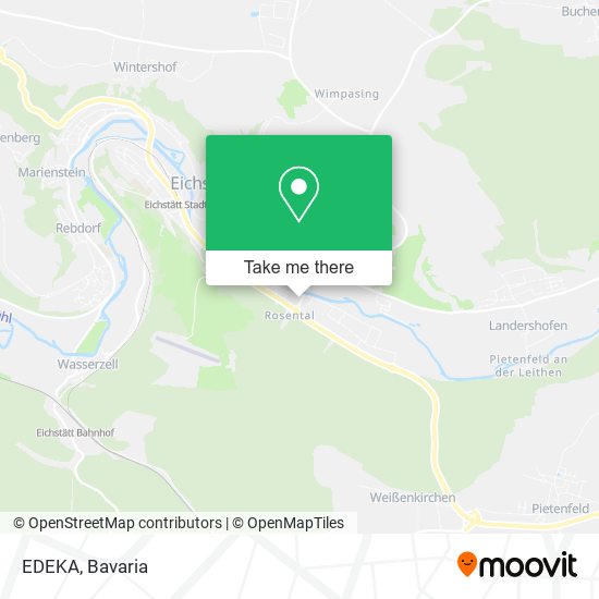 EDEKA map