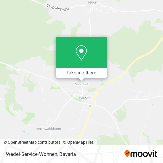 Карта Wedel-Service-Wohnen