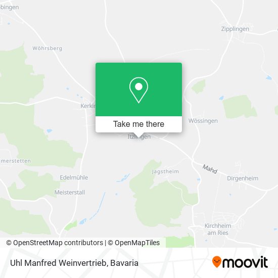Uhl Manfred Weinvertrieb map
