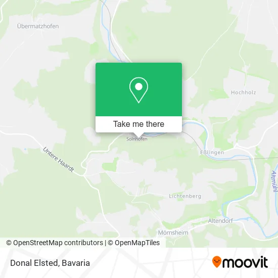 Карта Donal Elsted