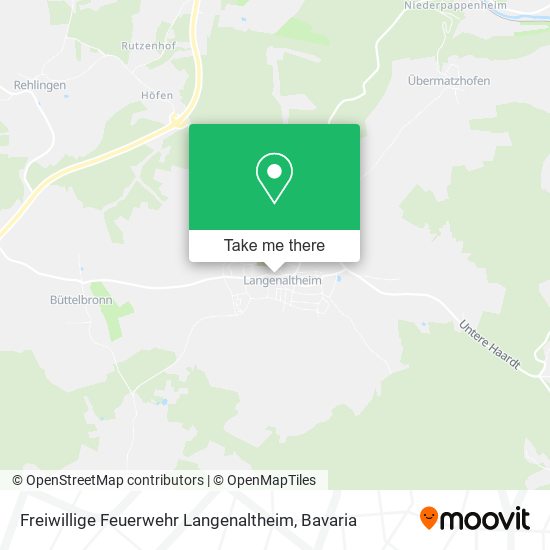 Freiwillige Feuerwehr Langenaltheim map
