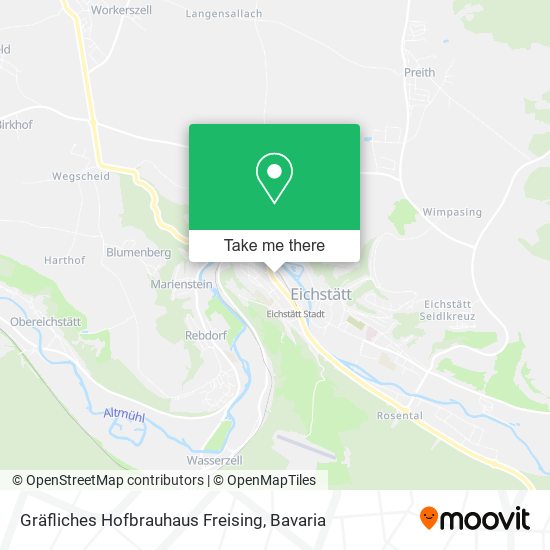 Gräfliches Hofbrauhaus Freising map