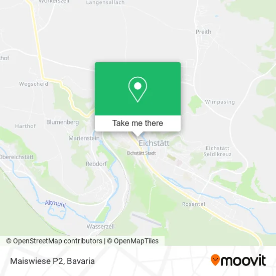 Карта Maiswiese P2