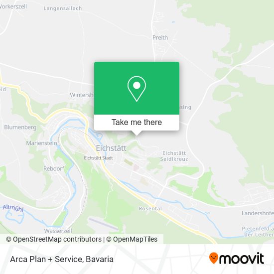 Карта Arca Plan + Service