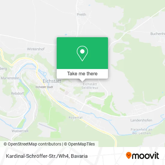 Kardinal-Schröffer-Str./Wh4 map