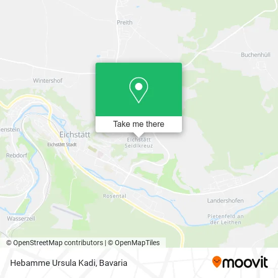 Карта Hebamme Ursula Kadi