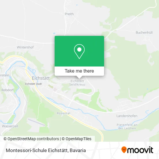 Карта Montessori-Schule Eichstätt