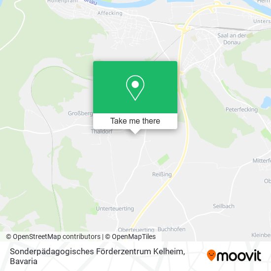 Карта Sonderpädagogisches Förderzentrum Kelheim