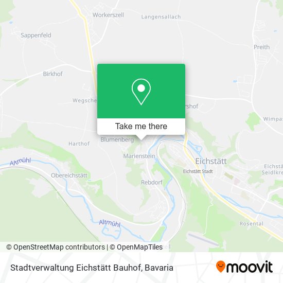 Stadtverwaltung Eichstätt Bauhof map