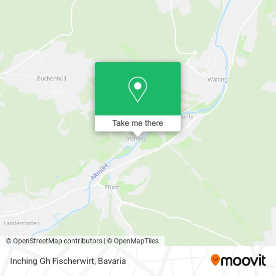 Карта Inching Gh Fischerwirt