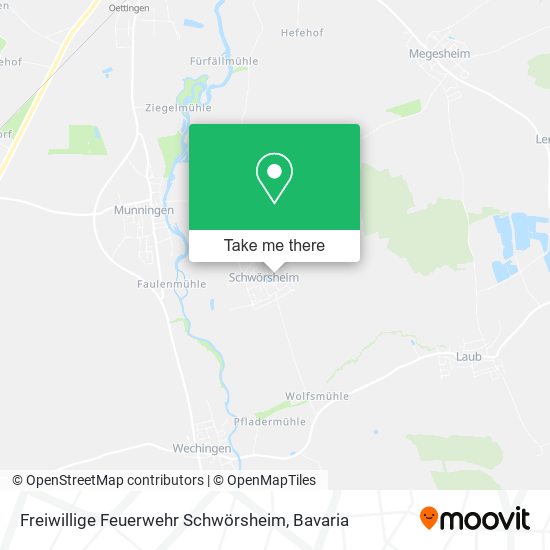 Freiwillige Feuerwehr Schwörsheim map