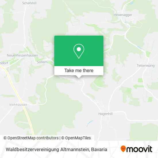 Карта Waldbesitzervereinigung Altmannstein