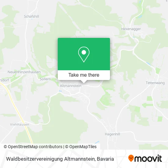 Карта Waldbesitzervereinigung Altmannstein