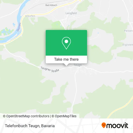 Карта Telefonbuch Teugn