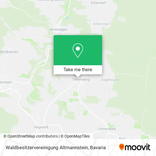 Карта Waldbesitzervereinigung Altmannstein