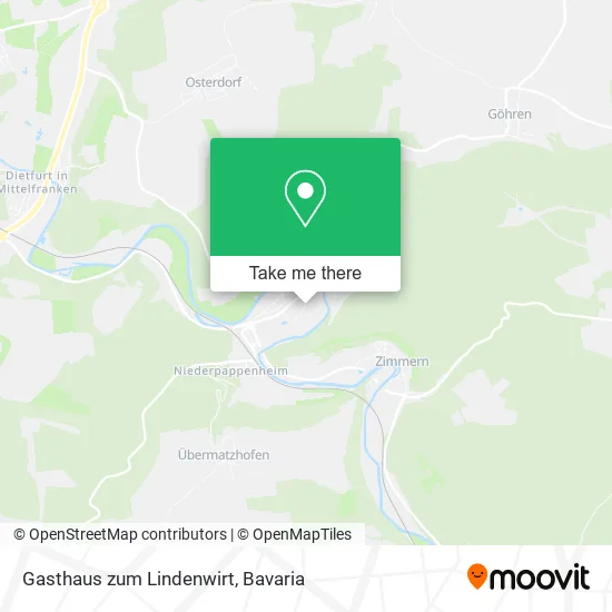 Карта Gasthaus zum Lindenwirt