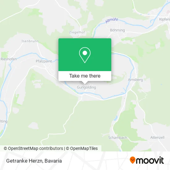 Карта Getranke Herzn