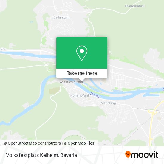 Volksfestplatz Kelheim map