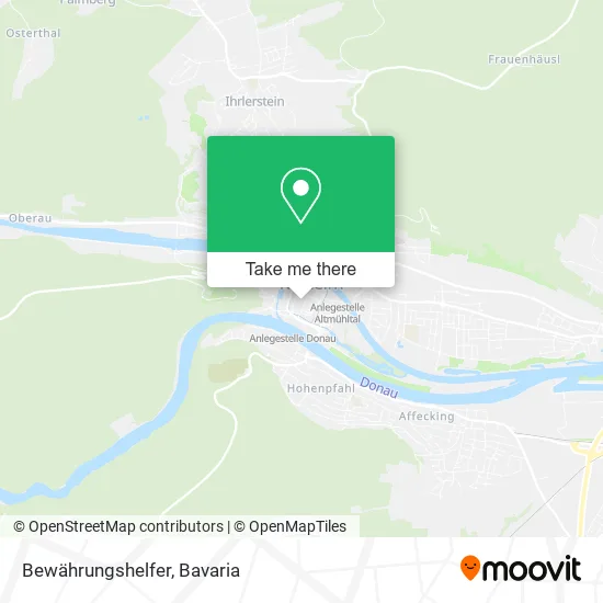 Карта Bewährungshelfer