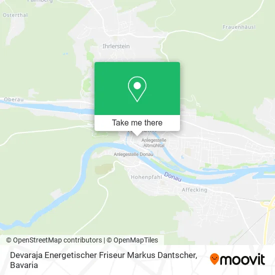 Карта Devaraja Energetischer Friseur Markus Dantscher