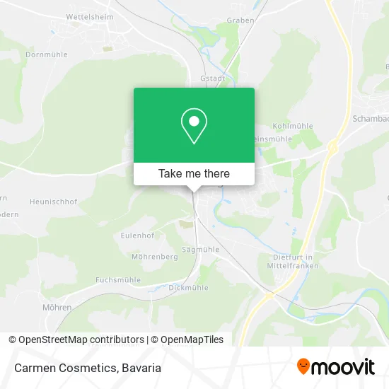 Карта Carmen Cosmetics