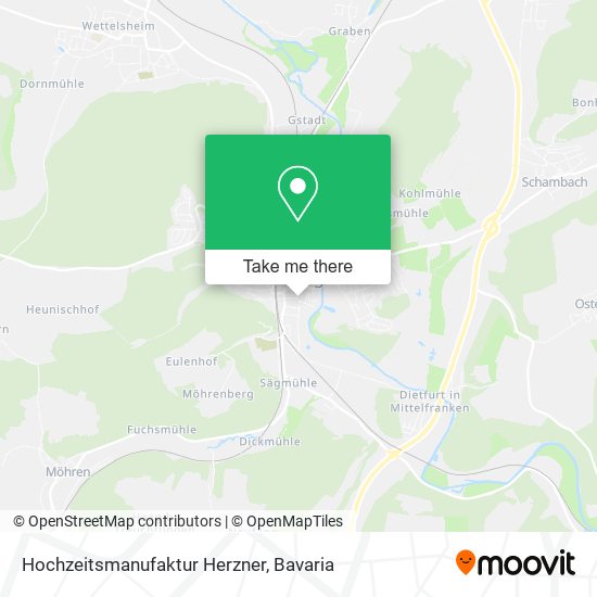 Hochzeitsmanufaktur Herzner map