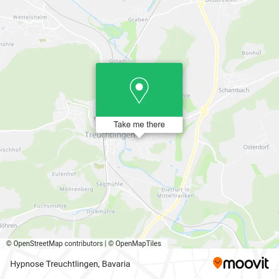 Карта Hypnose Treuchtlingen