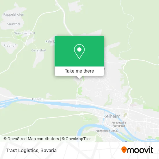 Карта Trast Logistics