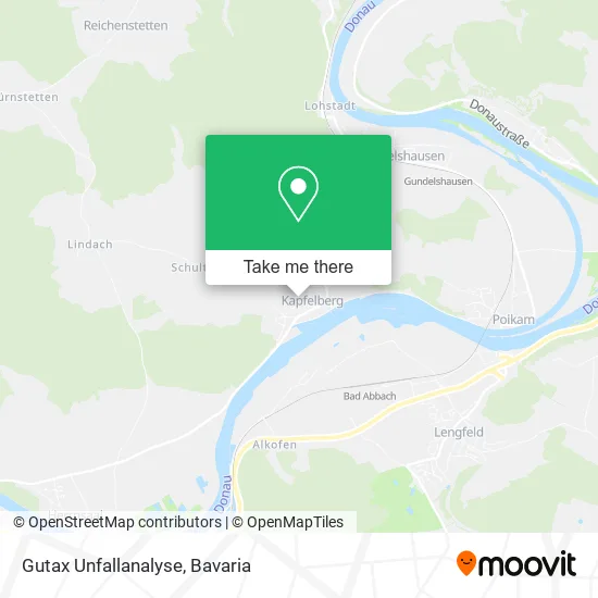 Карта Gutax Unfallanalyse