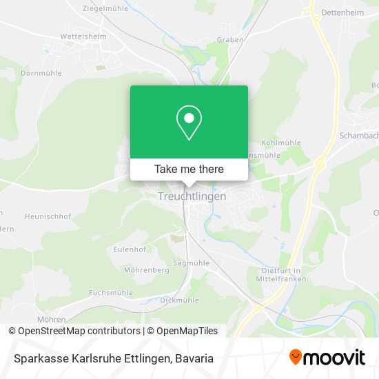 Карта Sparkasse Karlsruhe Ettlingen