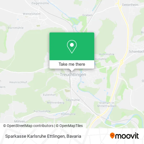 Карта Sparkasse Karlsruhe Ettlingen