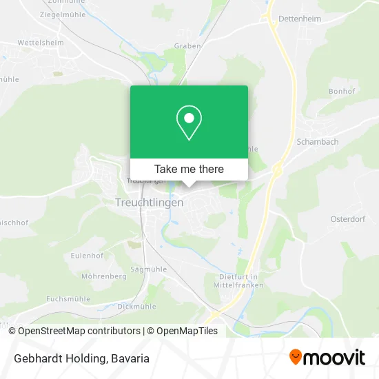 Карта Gebhardt Holding