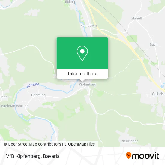 Карта VfB Kipfenberg