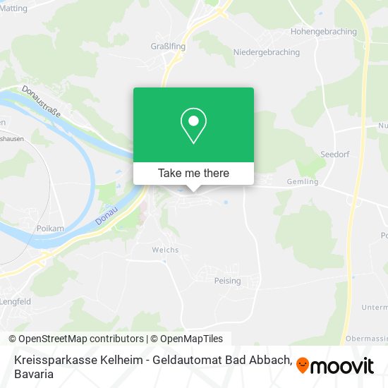 Kreissparkasse Kelheim - Geldautomat Bad Abbach map