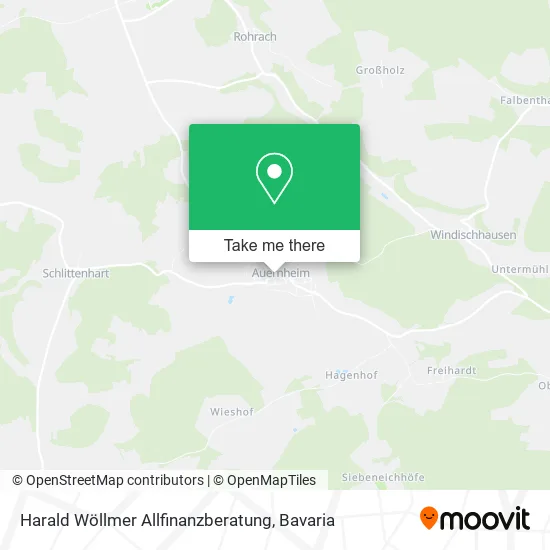 Карта Harald Wöllmer Allfinanzberatung