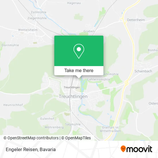 Карта Engeler Reisen