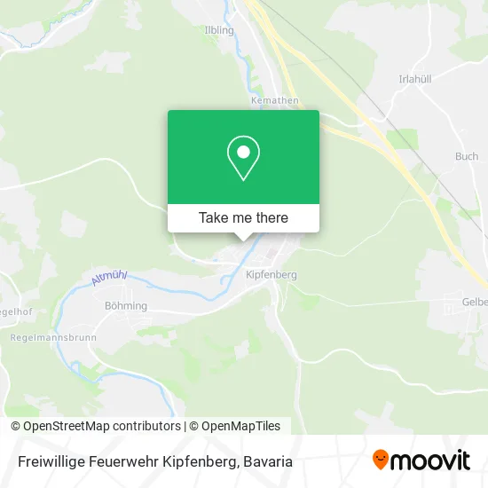 Карта Freiwillige Feuerwehr Kipfenberg