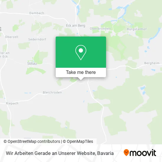 Карта Wir Arbeiten Gerade an Unserer Website
