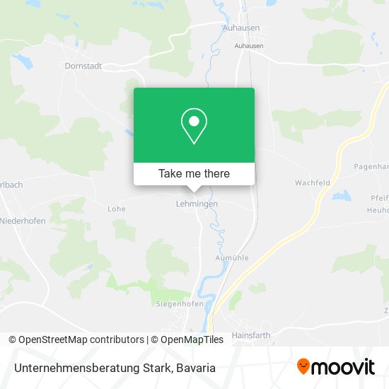 Unternehmensberatung Stark map