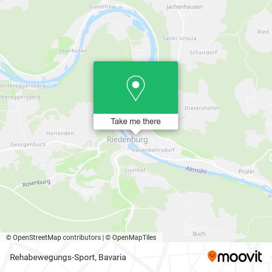 Карта Rehabewegungs-Sport
