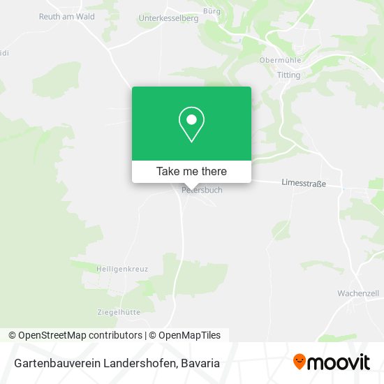 Gartenbauverein Landershofen map