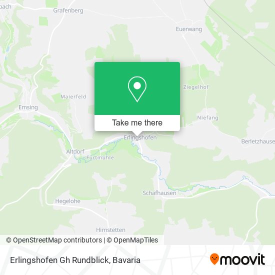 Erlingshofen Gh Rundblick map
