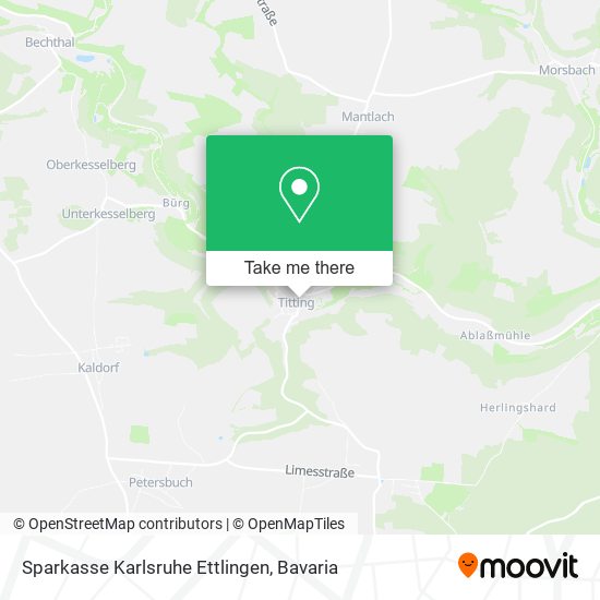 Карта Sparkasse Karlsruhe Ettlingen