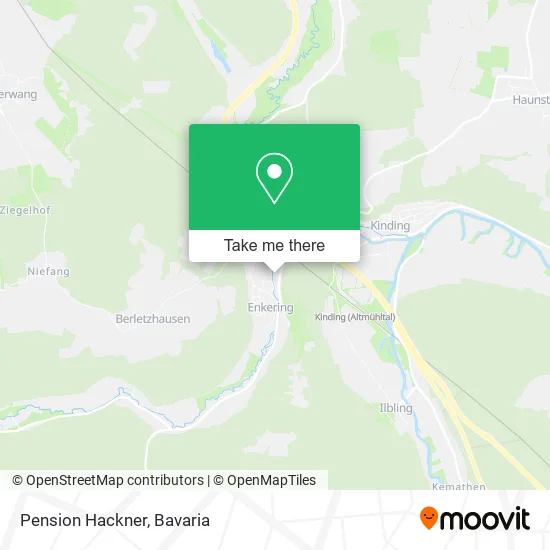 Карта Pension Hackner