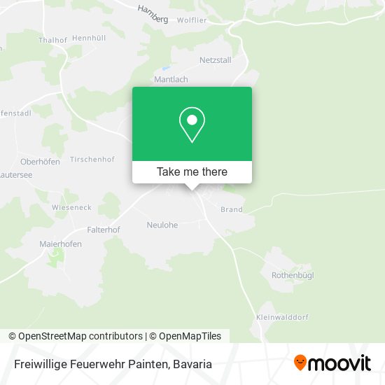 Freiwillige Feuerwehr Painten map